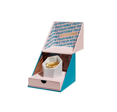 Золотистое кольцо-вибратор Unbound Palma Gold Size 7 PALUBVB-GD07