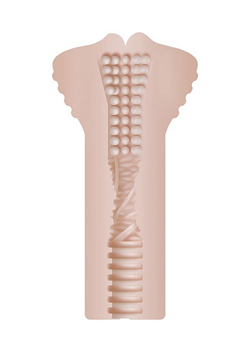 Мастурбатор-ротик телесного цвета Zero Tolerance PERFECT STROKE ORAL ZT-8332