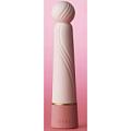Нежно-розовый вибратор с шаровидной мягкой головкой Tenga IROHA Rin+ Sango MRP-02 (16 см)