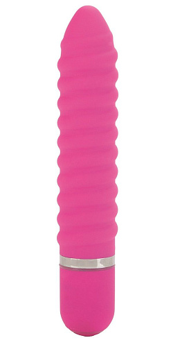 Розовый вибромассажёр California Exotic Novelties 10-Function Charisma Twisty SE-0546-65-3 (19,75 см)