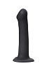 Чёрный фаллос на присоске Strap-on-me Silicone Bendable Dildo L 6013151 (19 см)