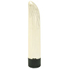 Молочный классический вибратор Seven Creations LADY FINGER VIBRATOR PEARL WHITE 4040IV-BX (11,5 см)