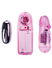 Два розовых виброяйца с выносным пультом управления вибрацией Eroticon 30179