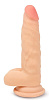 Телесный реалистичный фаллоимитатор из киберкожи Пикантные штучки DPWO2082 (18 см)