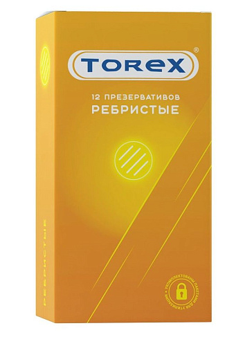 Текстурированные презервативы Torex «Ребристые» 00910 (12 шт)