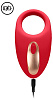 Красное эрекционное виброкольцо с пультом Shots Media BV Poise ELE018RED