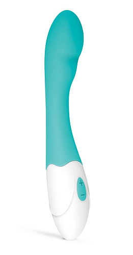 Зелёный вибратор для G-стимуляции EDC Tate G-Spot Vibrator GVO001 (20 см)