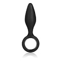 Чёрная анальная пробка California Exotic Novelties Booty Call Booty Slider SE-0394-25-2 (10,3 см)