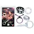 Набор из 5 прозрачных  эрекционных колец и утяжек Orion 0514497