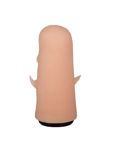 Чёрный пояс-трусики с двумя телесными насадками LOVETOY (А-Полимер) Soft-Dolli 980600 (16,5 и 10,5 см)