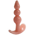 Телесная анальная пробка для ношения Eroticon 31037-4 (9 см)