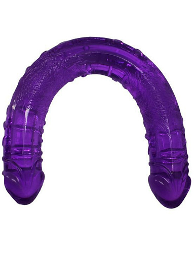 Фиолетовый фаллоимитатор Eroticon Twin Peaks 31034-2 (33,5 см)