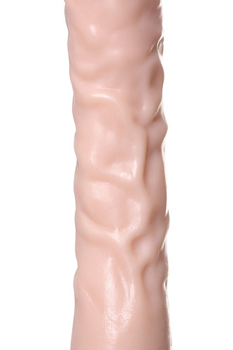 Двусторонний телесный фаллоимитатор ToyFa Realstick Nude 582011 (34 см)