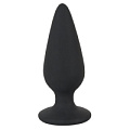 Чёрная анальная втулка Orion Heavy Plug Small 05329910000 (7,8 см)