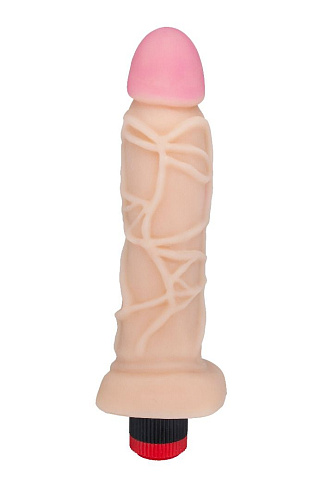 Большой вибратор телесного цвета LOVETOY (А-Полимер) ANDROID Collection-III 542503