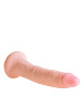 Телесный фаллоимитатор-реалистик на присоске Pipedream Dual Density 7 Cock PD5702-21 (17,8 см)