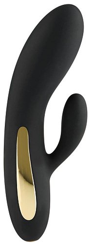 Чёрный вибромассажёр-кролик Toy Joy Splendor Rabbit 3006010298 (17 см)