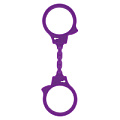Фиолетовые эластичные наручники Toy Joy STRETCHY FUN CUFFS 3006010206