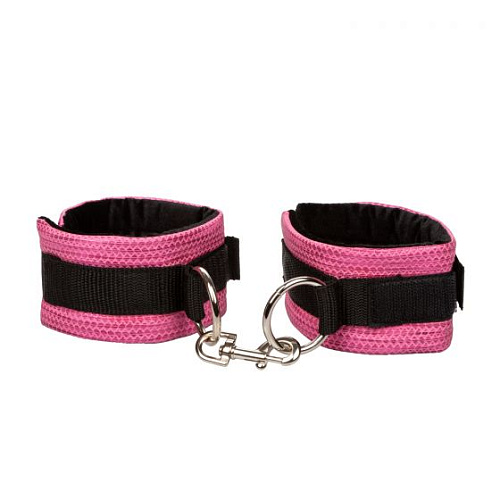 Универсальные розовые манжеты California Exotic Novelties Tickle Me Pink Universal Cuffs SE-2730-10-2