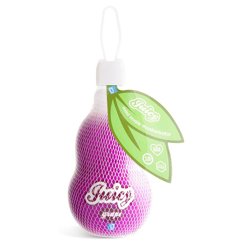 Мини-мастурбатор фиолетового цвета в форме виноградной кисти Topco Sales Juicy 1600417