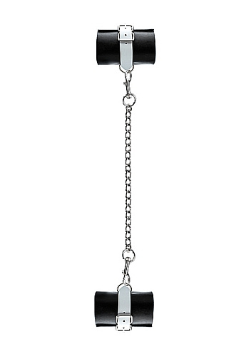 Чёрные оковы для рук или ног Shots Media BV Black and White BAD007