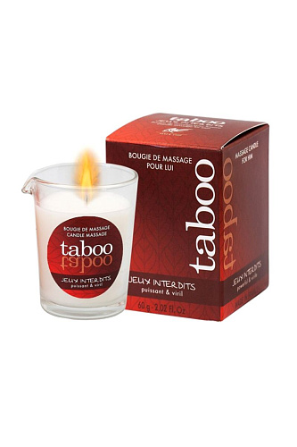 Массажное аромамасло с афродизиаками для мужчин RUF Taboo Jeux interdits 4002 (60 гр)