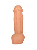 Реалистичный пустотелый фаллос телесного цвета Сумерки богов 100-05 BU SB (17 см)
