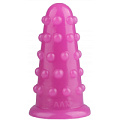 Розовая анальная втулка с шипиками Сумерки богов 1015-93 BX DD (15,5 см)