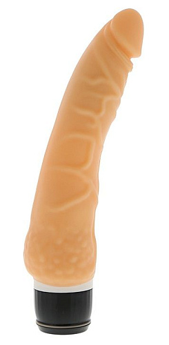 Телесный вибратор-реалистик Dream Toys PURRFECT SILICONE CLASSIC 7.1INCH FLESH 20783 (18 см)