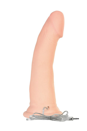 Реалистичный ротатор на присоске телесного цвета ToyFa 985004 (16 см)