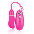 Розовый силиконовый стимулятор для G-точки с пультом ДУ Erotic Fantasy HT-V1