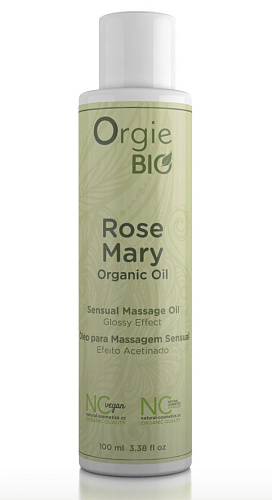 Органическое масло для массажа с ароматом розмарина ORGIE Bio Rosemary 51515 (100 мл)