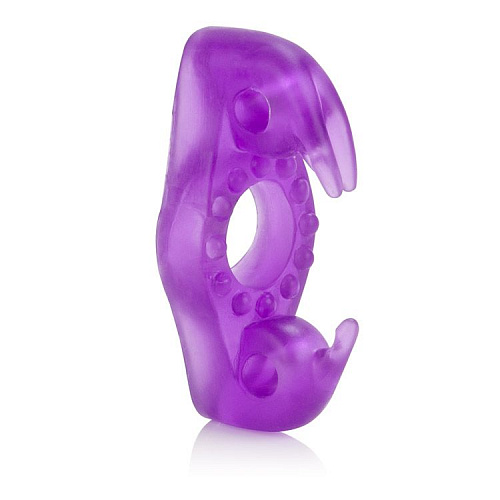 Эрекционное фиолетовое виброкольцо California Exotic Novelties Wireless Rockin Rabbit SE-1825-10-3