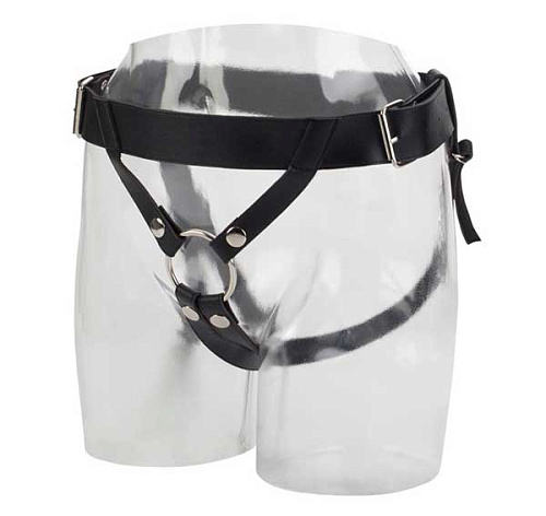 Чёрные трусики для крепления фаллоимитаторов California Exotic Novelties Universal Love Rider Harness SE-1498-50-3