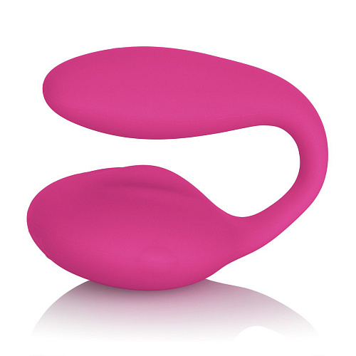 Розовый перезаряжаемый вибромассажёр California Exotic Novelties Silhouette S8 SE-4590-25-3