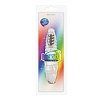 Прозрачный вибромассажёр NS Novelties Aurora Light Up NSN-0286-31 (18,4 см)