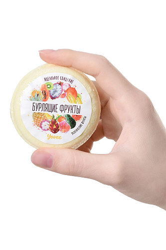 Бомбочка для ванны с ароматом экзотических фруктов ToyFa «Бурлящие фрукты» 722502