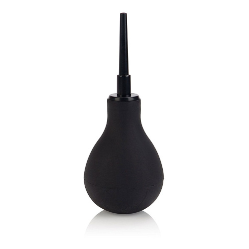 Чёрный набор для анальной стимуляции: анальный душ и вибропробка California Exotic Novelties Advanced Anal Explorer Kit SE-0370-20-3