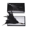 Чёрная перьевая кисточка Lelo Tantra Feather Teaser Black LEL1470