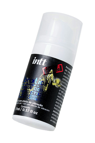 Массажный гель с необычным ароматом и эффектом вибрации INTT VIBRATION Vodka mixed with energy drink FU32