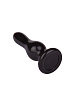 Чёрная анальная пробка LOVETOY (А-Полимер) MAGNUM 11 421100 (11 см)