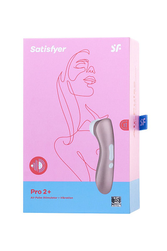 Вакуумно-волновой бронзовый стимулятор Satisfyer Pro2 Vibration J2018-31