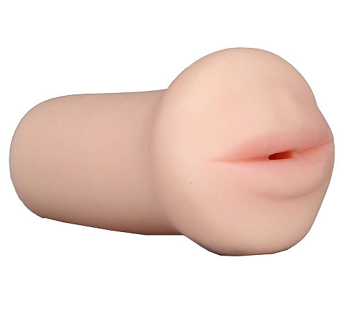 Нежный мастурбатор-ротик телесного цвета Dream Toys REALSTUFF 5INCH MASTURBATOR BJ 20642