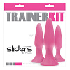 Набор из 3 розовых силиконовых анальных пробок NS Novelties Trainer Kit NSN-0508-00