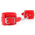 Красные поножи на регулируемых пряжках с карабином Bior toys NTB-80562