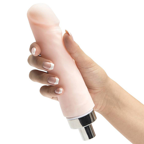 Чёрная секс-машина с двумя насадками LoveMachines Robo FUK 0815