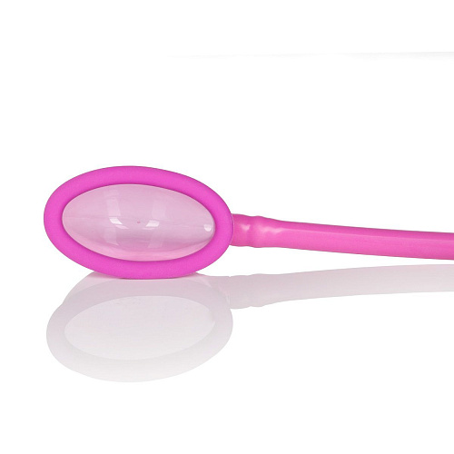 Розовая помпа для клитора California Exotic Novelties Mini Silicone Clitoral Pump SE-0623-90-3