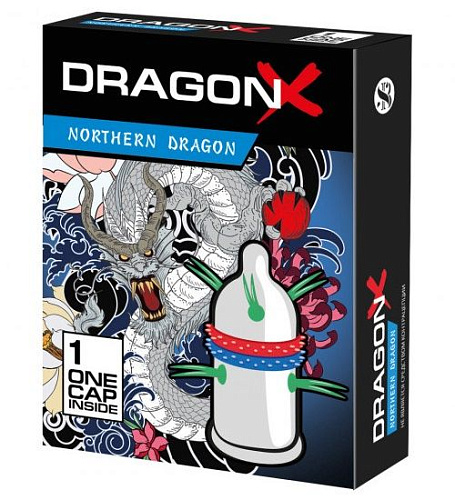 Презерватив с эластичными усиками Sitabella Dragon NORTHERN 1441 (1 шт)
