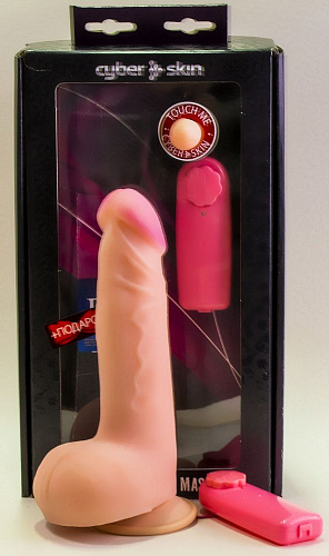 Телесный вибромассажёр с выносным блоком LOVETOY (А-Полимер) 823525 (18,2 см)