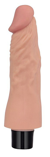 Вибратор-реалистик телесного цвета Lovetoy Real Softee LV0911 (17,8 см)
